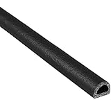 Trim-Lok D-Shaped Rubber Seal - EPDM Foam Seal with HT (General Acrylic) Pressure Sensitive Adhesive