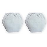 120㎝　6層トレーニングパンツ　おねしょパンツ2枚組　　大きいサイズ (グレイ) [並行輸入品]