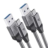 Rampow USB Type C ケーブル【2m/二本組/保証付き】USB3.1 タイプc ケーブル QuickCharge3.0対応 Sony Xperia XZ/XZ2, Samsung Galaxy S9/S8/A3/A7/A9/C5/7pro/C9, Macbook Pro, Nexus 5X/6P, GoPro Hero 5/6 アンドロイド多機種対応 3A急速充電 5Gbps高速データ転送