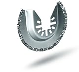 Rockwell RW8926 2-1/2-Inch Sonicrafter Diamond Coated Semicircle Saw Blade with Universal Fit System