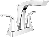 Delta Faucet 2552-MPU-DST Tesla Two Handle Centerset Lavatory Faucet, Chrome [並行輸入品]