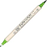 呉竹 ZIG FABRICOLORツイン ライトグリーン TC-4000A-041