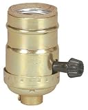 Cooper Wiring Devices Inc #bp917abd Brass Finish Sp Turn Key Socket [並行輸入品]