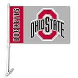 NCAA Ohio State Buckeyesウィンドチャイム、1サイズ、チームカラー
