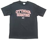 リーボックOttawa Senatorsブラックチーム名Tシャツ M