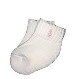 ポロラルフローレン ベビー ソックス ホワイト (女の子0～6か月用) 0～6M(7～10cm) [並行輸入品]
