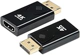 waves 4K Displayport → HDMI 変換 アダプタ ディスプレイポート DP（最大解像度 3840×2160 4K対応）