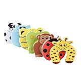 Ancdream ドアストッパー 指を挟むこと防止　キュートな 動物たちの ドアストッパー 6匹セット 子供好き