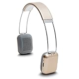 Oblanc SY-AUD23060 Rendezvous Wireless Bluetooth Headphone with Built In Micrphone Gold