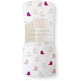 SwaddleDesigns （スワドルデザインズ） :: マーキゼット 軽量 ガーゼ おくるみ ブランケット SD-405 :: Marquisette Swaddle Blanket Little