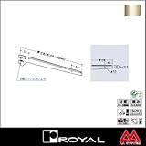 e-kanamono ロイヤル 棚受け ホルダー用ブラケット R-120GHS 350 Aニッケルサテン