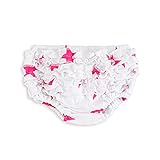 Aden+Anais エイデンアンドアネイ　RUFFLE BLOOMER 　ラッフルブルマ　（サイズ：9-12m、カラー：PINK STAR ）　2853