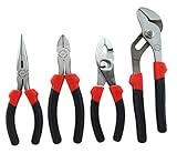 GreatNeck 92048 Pliers Set, 4-Piece [並行輸入品]