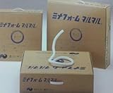 バックアップ材 丸棒ミナフォームマルマル 白20Ф 60m巻(1ケース)