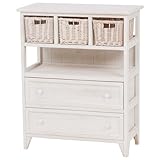 チェスト アンティークホワイト MCH-5216AW