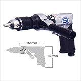 信濃機販㈱　エアードリル　SI-5305-8A　能力13mm　正逆回転式