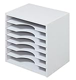 【サンニード】1週間の書類を整理 WKR-35 ウィークリーラック ホワイト Y-S1