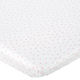 Babies R Us Knit Bassinet Sheet - Pink Dot by Babies R Us [並行輸入品]