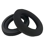 Chic Tuant イヤーパッド for Sennheiser (ゼンハイザー) HD515 HD518 HD555 HD558 HD595 HD598 HD598SE HD598CS HD598SR ゲーミングヘッドセット に対応 交換用 ヘッドホンパッド イヤークッション メモリーフォーム (マットレザーイヤーパッド)