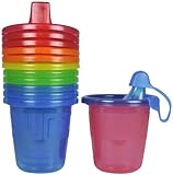The First Years Take & Toss Spill-Proof Sippy Cups - Multicolor - 7 oz - 6 ct by The First Years [並行