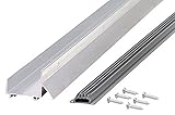M-D Building Products 6114 36-Inch Fits 1-3/8 Inch Doors U-Shaped Door Bottom with Drip Cap [並行輸入品]