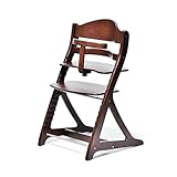 大和屋 すくすくチェアプラス ガード付 ダークブラウンDB 1003 使いやすく進化し続けるロングセラーのベビーチェア