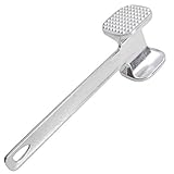 TOPFAST Solid Cast Aluminum Double-Sided Meat Tenderizer Aluminum Meat Hammer Professional Meat Hamm