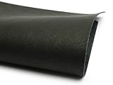 【切り革】黒渋豚 黒 35×25cm 0.5mm 1枚[レザークラフトぱれっと] 切り革（カットレザー） 切り革（豚革） Pkawa101-05