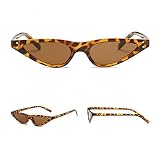 レトロサングラス、HongxinヴィンテージレディースサングラスCat Eye Sunglassアイウェアメス三角形ヴィンテージ太陽眼鏡uv400 forドライバ駆動メガネ Hongxin