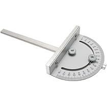 Amazon | FTtool 角度器 0-180度 分度器 目盛りあり 調整可能