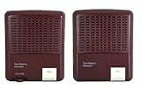 USB電源＆乾電池で使えるインターホン　コード20m　ブラウン　音声モニター機能付き
