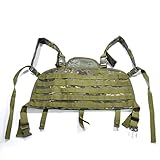 [Broptical] M4 チェストリグ マルチカムトロピック 軽量 ライトウェイト タクティカルベスト MOLLEシステム対応 サバイバルベスト ミリタリーベスト モジュラーベスト