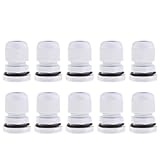 Baoblade Baoblaze 全5サイズ　防水　ケーブルグランド　ジョイント　コネクタ　10個セット　白い　ナイロン　 - PG 11