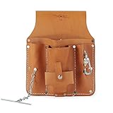 ESTEX(エステックス) CARRIER TOOL POUCH 5PKT Leather W20xH25xD8cm 1159