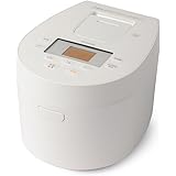 アイリスオーヤマ IH炊飯器 3合 IH式 50銘柄炊き分け機能 極厚火釜 ヘルシーメニュー 低温調理機能 パン・ケーキ機能 ホワイト RC-IL30-W
