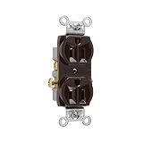 PASS & SEYMOUR CR15CC 15A BRN Hd DPLX Outlet [並行輸入品]