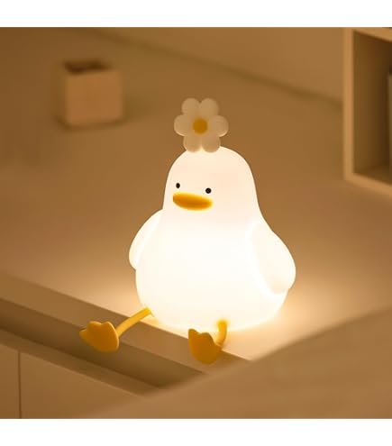 Amazon.co.jp : MUID Benson 横たわるフラットダックナイトライト、LED