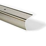 M-D製品は36インチ。ピューター溝付き階段エッジング43878