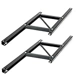 yaekoo 2個ブラックLift Upモダンコーヒーテーブルデスクメカニズムハードウェア継手家具ヒンジスプリングスタンドラックブラケット