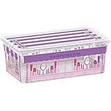 プラスチック収納ボックス XSサイズ 6個セット Botiques XS 34x19x12cm