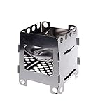 バーベキューコンロ・焚火台 焚き火台 組み立て式 簡単組立 軽量 ステンレス BBQ ストーブ アウトドア 収納バッグ付き