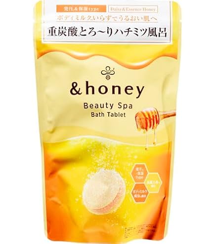 Amazon | &honey アンドハニー ビューティー スパ バスタブレット 6錠