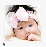 ベビーファッション ヘアアクセサリー レースヘアバンド 0～3歳 E 【10点】