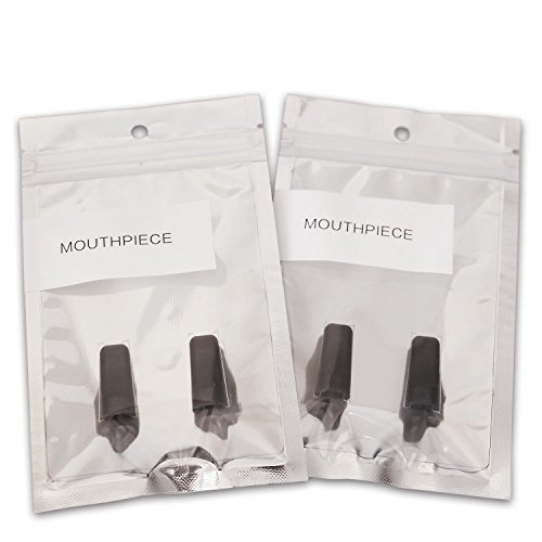 売り値価格 Ploom Tech プルームテック マウスピース たばこカプセル用 プラスチック製 安全な食品樹脂製 ４個セット ブラック パッケージングテクノロジー サープラ