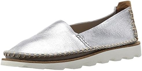[クラークス] Clarks スリッポン Damara Chic 26117376 Silver Metallic Leather (シルバーメタリックレザー/UK 030)