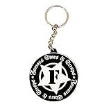 FAMOUS STARS & STRAPS - F STAR RUBBER KEYRING フェイマススターズ キーリング キーチェーン バンド BLINK 182