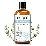 EUQEE ローズマリー エッセンシャルオイル 精油 ローズマリーオイル 天然100% アロマオイル アロマディフューザー用 100ml