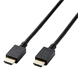 エレコム HDMI ケーブル 1.5m プレミアム 4K / Ultra HD / 3DフルHD対応 ブラック CAC-HDP15BK