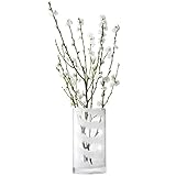 LSA LINEN フラワーベース(花器) 高さ32cm ホワイト TLA2199