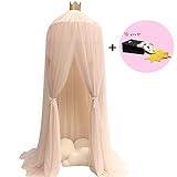 Mosquito Netドームベッドキャノピーfor女の子子供用ベッドプリンセスPlay Tentカーテンレースネッティングベッドの再生の赤ちゃん男の子と女の子Reading、装飾のゲームHouse 